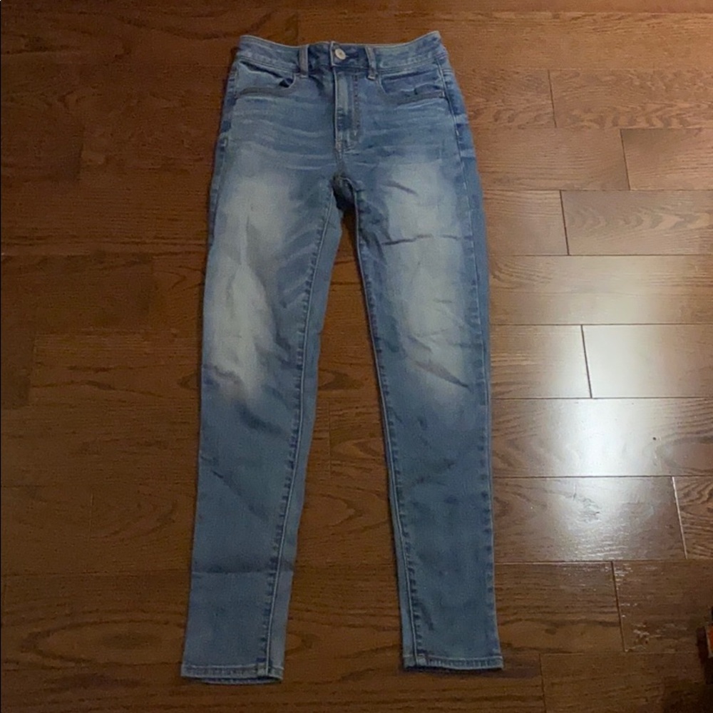 American eagle ripped jeans